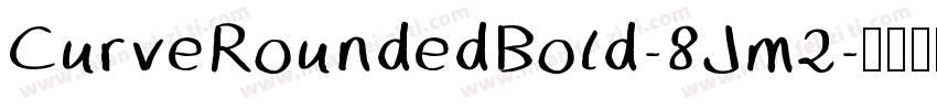 CurveRoundedBold-8Jm2字体转换