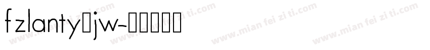 fzlanty—jw字体转换