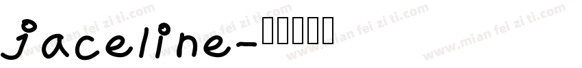 jaceline字体转换