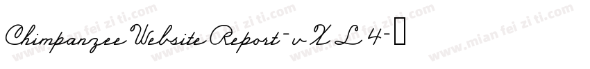 ChimpanzeeWebsiteReport-vXL4字体转换
