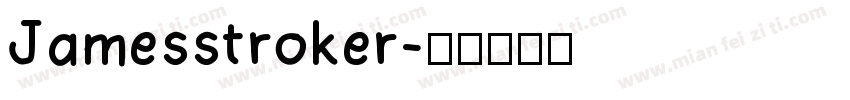 Jamesstroker字体转换