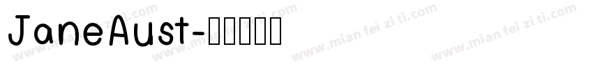 JaneAust字体转换