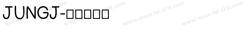 JUNGJ字体转换
