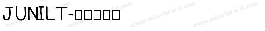 JUNILT字体转换