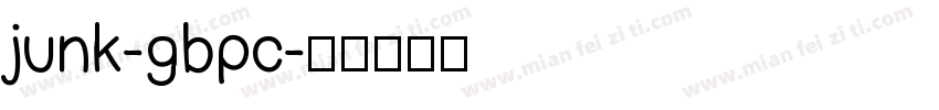junk-gbpc字体转换
