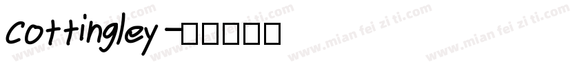 Cottingley字体转换