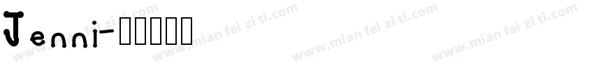 Jenni字体转换