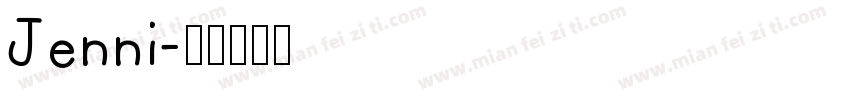 Jenni字体转换