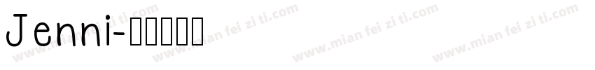Jenni字体转换