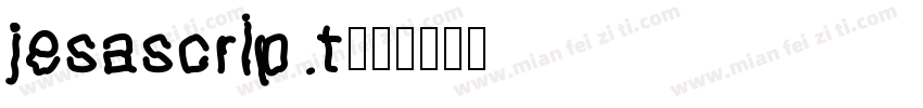 jesascript字体转换