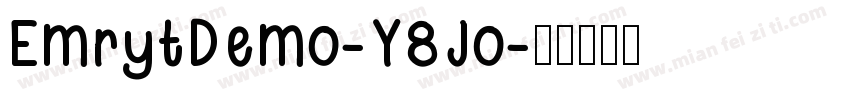 EmrytDemo-Y8Jo字体转换
