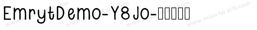 EmrytDemo-Y8Jo字体转换