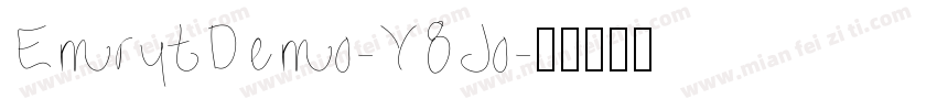 EmrytDemo-Y8Jo字体转换