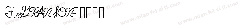 FrGRANJON字体转换