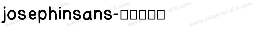 josephinsans字体转换