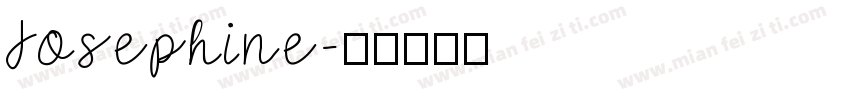 Josephine字体转换