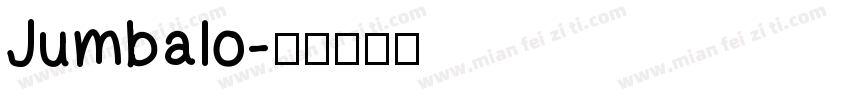 Jumbalo字体转换