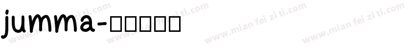 jumma字体转换