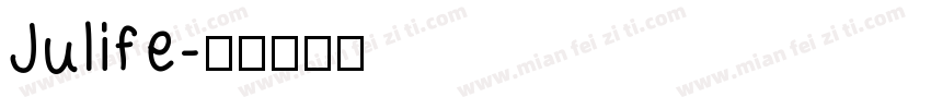 Julife字体转换