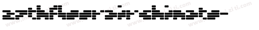 27thFloorAirChinaTo字体转换
