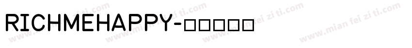 RICHMEHAPPY字体转换