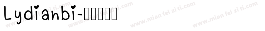 Lydianbi字体转换