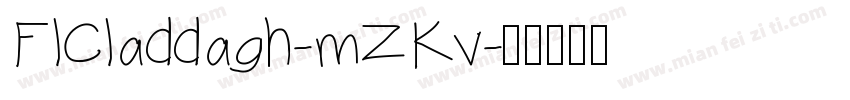 FlCladdagh-mZKv字体转换