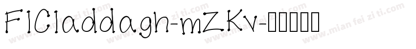 FlCladdagh-mZKv字体转换