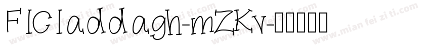 FlCladdagh-mZKv字体转换
