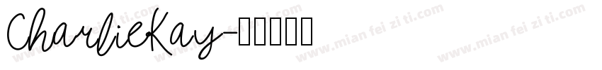 CharlieKay字体转换