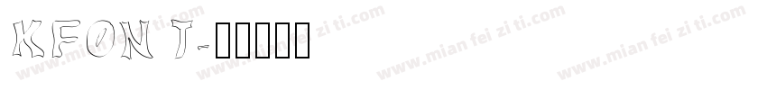 KFONT字体转换