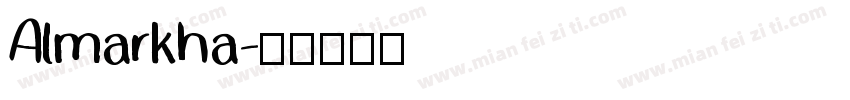 Almarkha字体转换