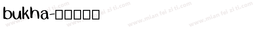 bukha字体转换