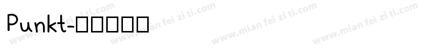 Punkt字体转换