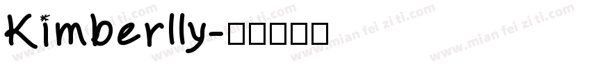 Kimberlly字体转换