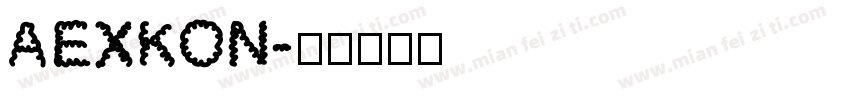AEXKON字体转换