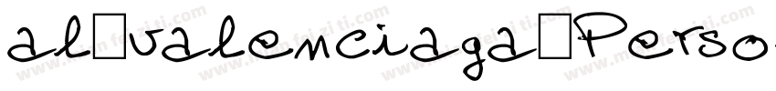 al_valenciaga_Perso字体转换