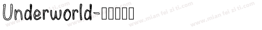 Underworld字体转换