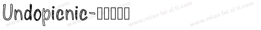 Undopicnic字体转换