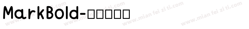 MarkBold字体转换