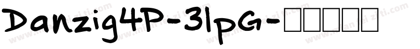Danzig4P-3lpG字体转换