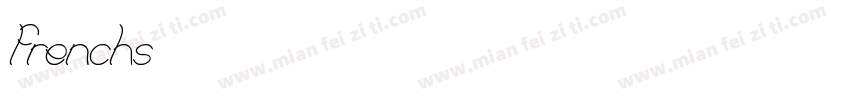 frenchs字体转换