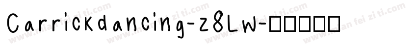 Carrickdancing-z8Lw字体转换
