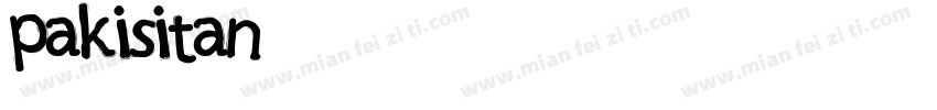pakisitan字体转换