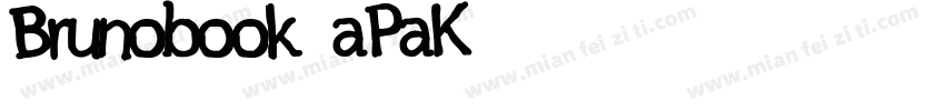 Brunobook-aPaK字体转换