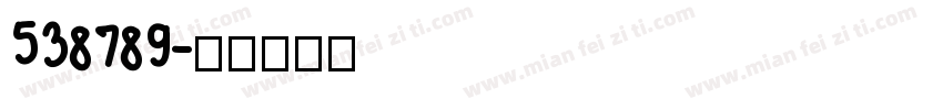 538789字体转换