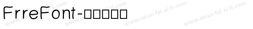 FrreFont字体转换