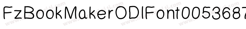 FzBookMakerODIFont00536870973字体转换