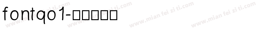 fontqo1字体转换