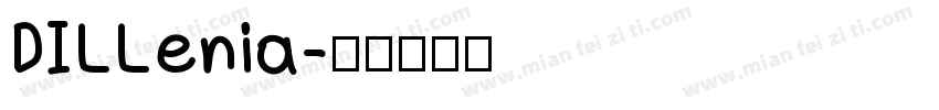 DILLenia字体转换